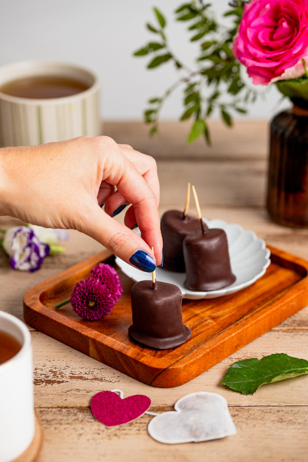 Guimauve chocolat noir vegan
