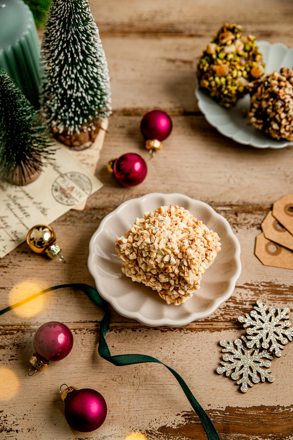 Vegan white praline rock
