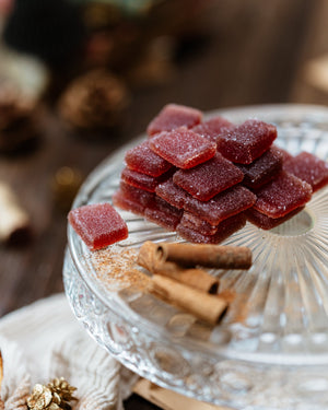 Euphoria - Pâte de fruits au vin chaud vegan Végéta'Ly