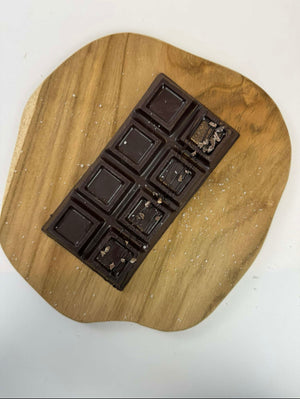 Tablette Chocolat noir fleur de sel Vegan Végéta'Ly